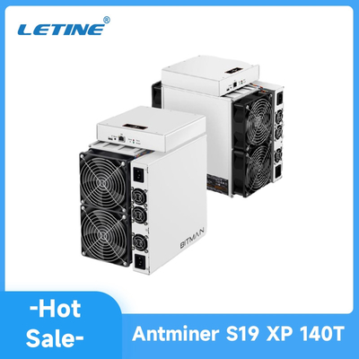 Letine 141Th 3010W Asic Bitmain Antminer S19 XP SHA-256のアルゴリズムBitmain Asic Antminer