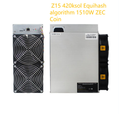 EquihashのアルゴリズムZECの硬貨の採掘機Bitmain Antminer Z15 420ksol 1510W