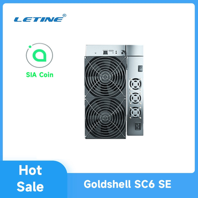 3330W Goldshell Asic抗夫のLetine Goldshell SC6 SE 17TH/S Siaの硬貨抗夫