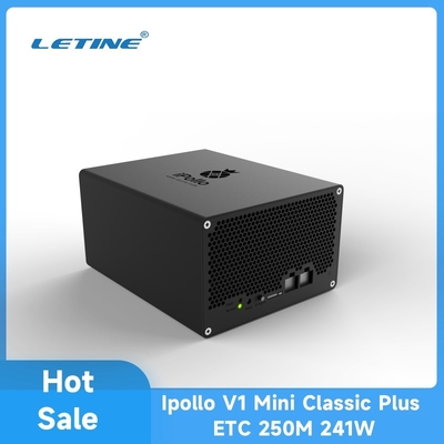 IPollo V小型ETH ASIC抗夫130 Mh/S 190Mh 210MH 230MH 250MHの家の採掘機