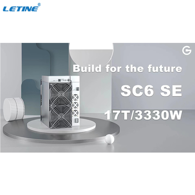 Goldshell SC6 SE SCの硬貨17Th/S 3330W Siaの硬貨抗夫の高いHashrateコンピュータ サーバー