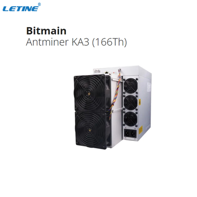 Bitmainの蟻抗夫KDA Antminer KA3 166Th Kadenaの暗号の硬貨のAsic抗夫の価値採掘機