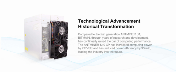 Letine 141Th 3010W Asic Bitmain Antminer S19 XP SHA-256のアルゴリズムBitmain Asic Antminer