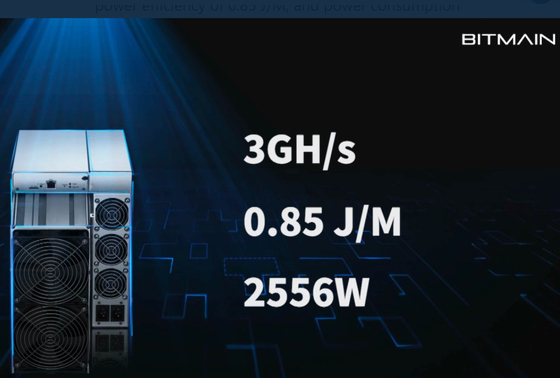 Bitmain Asic Antminer E9 3Gh/S 2556Wのbitmainのantminer e9の収益性EtHash ETH等ほとんどの有益なasics