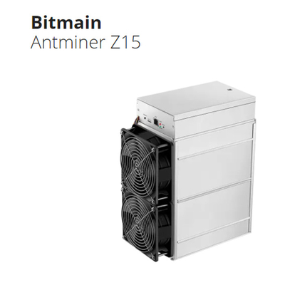 ZEC Zcashの暗号の採掘機のEquihashのアルゴリズムBitmain Antminer Z15 420ksol S