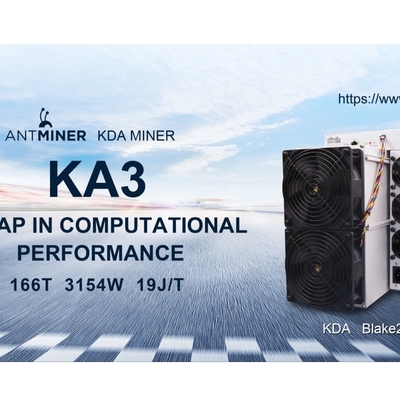 KA3 166T 3154W Bitmain Asic Antminer KDAの採掘機KA3 166T LETINE