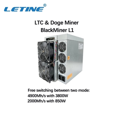 Blackminer L1高いHashrateの中佐抗夫4900M Scryptの暗号のアルゴリズム