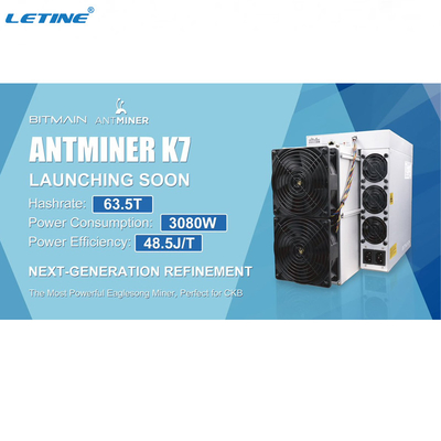 CKBの硬貨のために有益なBitmain Antminer K7 Cryptocurrency Asic抗夫