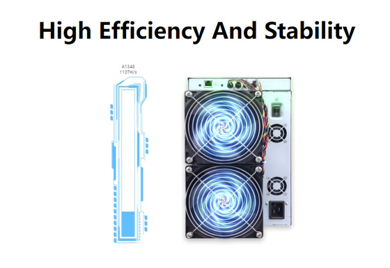 Avalon A1346 110th BTC Asic抗夫3300W高いHashrate Bitcoinの鉱山Equiment