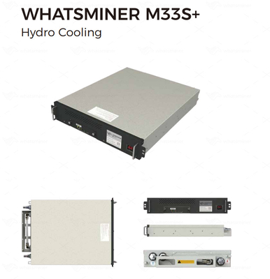マイクロWhatsminer M53 226T M33S+ 198T M33S++ 220T Bitcoinハイドロ冷却のAsic抗夫