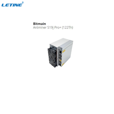 Bitmain BTC抗夫のBitcoin抗夫S19j Pro+ 122T SHA 256のアルゴリズムのブロック・チェーン抗夫3355W