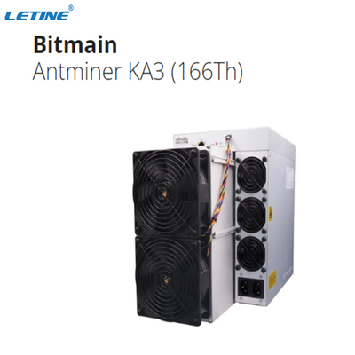 Bitmain Antminer KA3 166th/S Blockchain 166T 3154W KDA Asic抗夫