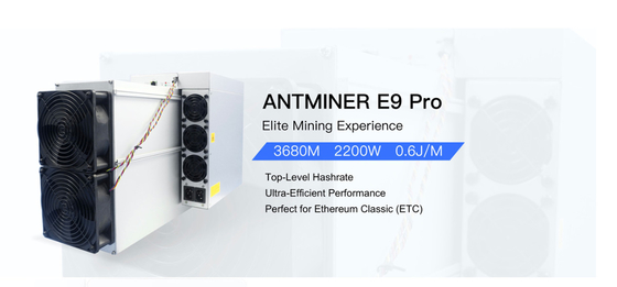 Antminer E9プロ3.68G EtHash 3.68Gh/s 7GBのRamのプロ高いhashrate 2200W E9プロ等Asic抗夫A11を先行予約しなさい
