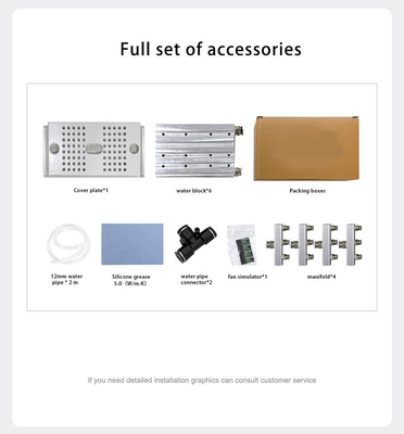 Aisc AntminerS19 PRO110t 95t S19ハイドロ145t 158t Whatsminer M30s++のための水冷システム