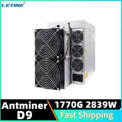 イーサネット インターフェイスBitmain Asic Antminer D9 1770Gh X11のアルゴリズム2839w