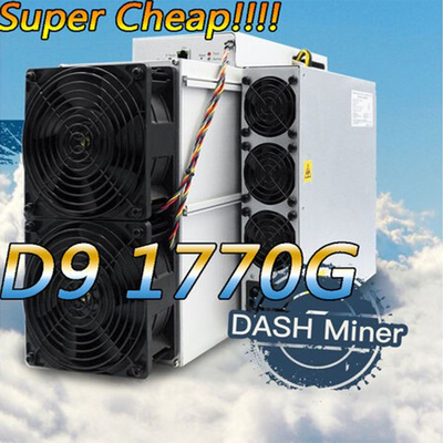 イーサネット インターフェイスBitmain Asic Antminer D9 1770Gh X11のアルゴリズム2839w