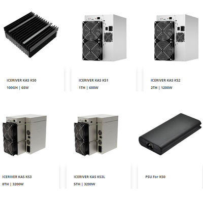 Iceriver KS1 KS2 Kaspa Asic抗夫のAntminer KS3 KASの装備抗夫力3188W