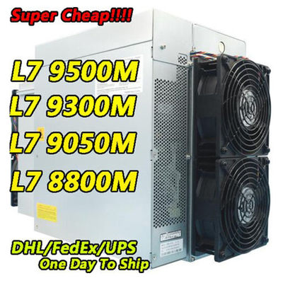 高収益 Bitmian Antminer L7 9160Mh 3225W Dogecoin Litecoin ブロックチェーン マイナー