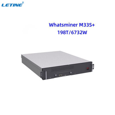 収益性 MicroBT Whatsminer M33S+ 222Th/S ハイドロ冷却 31W/T BTC Miner