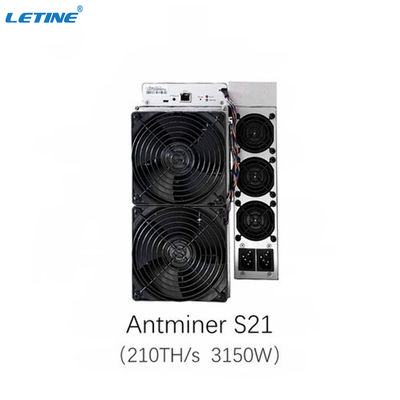 Bitmain Asic Antminer S21 200T 16J/T SHA-256 ブロックチェーン ビットコイン マイナー 電力消費 3550W