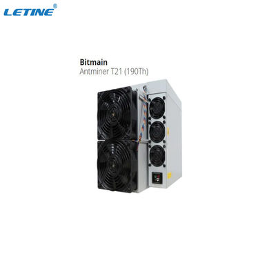 CE ビットメイン アントマイナー T21 190Th SHA-256 アルゴリズム ビットコインマイニング マイナー