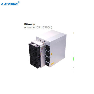 クリプトマイニング ビットメイン アントマイナー D9 1.77 Th/S エスネットインターフェイス 4 ファンの付属