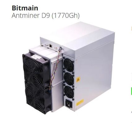 クリプトマイニング ビットメイン アントマイナー D9 1.77 Th/S エスネットインターフェイス 4 ファンの付属