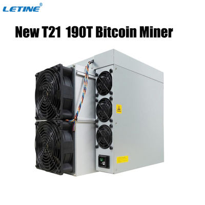 Bitmain Antminer T21 190T BTC Asic Miner 19J/T 3610W ビットコインマイニングマシン