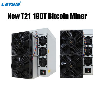 Bitmain Antminer T21 190T BTC Asic Miner 19J/T 3610W ビットコインマイニングマシン