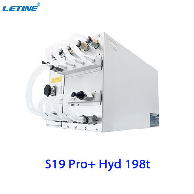 Bitmain アントマイナー S19 Pro+ Hydro 191Th ブロックチェーンマイナー S19 Pro+ Hyd 198t ビットコインマイナー