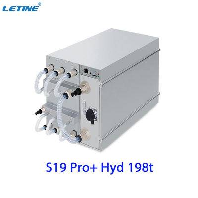 Bitmain アントマイナー S19 Pro+ Hydro 191Th ブロックチェーンマイナー S19 Pro+ Hyd 198t ビットコインマイナー