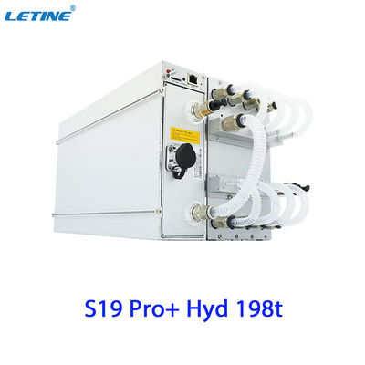 Bitmain アントマイナー S19 Pro+ Hydro 191Th ブロックチェーンマイナー S19 Pro+ Hyd 198t ビットコインマイナー