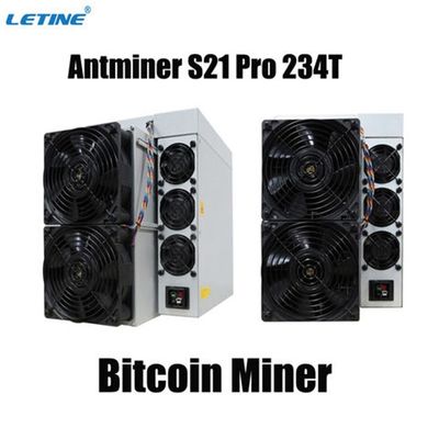 新品 ビットメイン アシック アントマイナー S21 Pro 234T 15J/T ビットコインマイナー S21 200T 鉱山機械