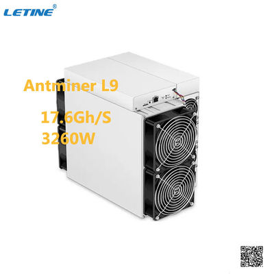 最も強力なブロックチェーンマイナー アントマイナー L9 17.6Gh/S 16.2GH/S 0.21J/M マイニング LTC DOGE BEL アシックマイナー アントマイナー L9