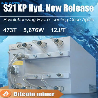 ビットメイン アントマイナー S21XP ハイドロ 水冷モデル 473T 効率 12 J/TH S21 XP 270T ビットコインマイナー 300T 浸水クーリン