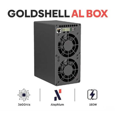 強力なゴールドシェル AL Box II Pro 950G Blake3 ALPH 460W 鉱山用