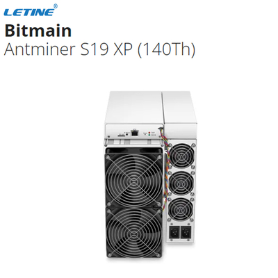 標準的で真新しいBitmain Antminer S19XP 140T SHA-256 Algo BTC Antminer S19 XP Asic抗夫機械