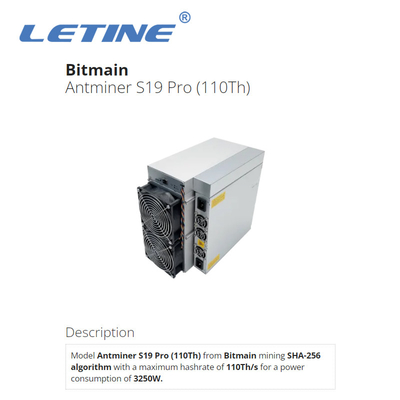 Bitmain BTC抗夫のBitcoin抗夫S19j Pro+ 122T SHA 256のアルゴリズムのブロック・チェーン抗夫3355W