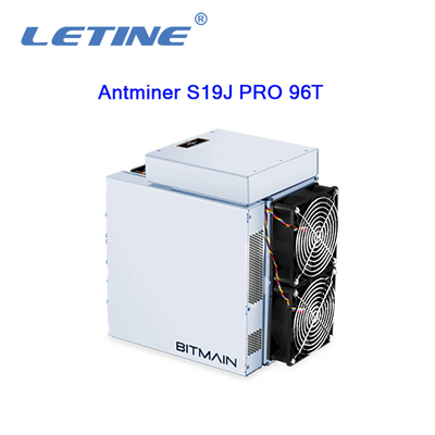 Bitmain Asic Antminer SHA-256 S19Jプロ96T 2832W S19Jプロ100T 104T S19プロ110T Bitcoin鉱山装置