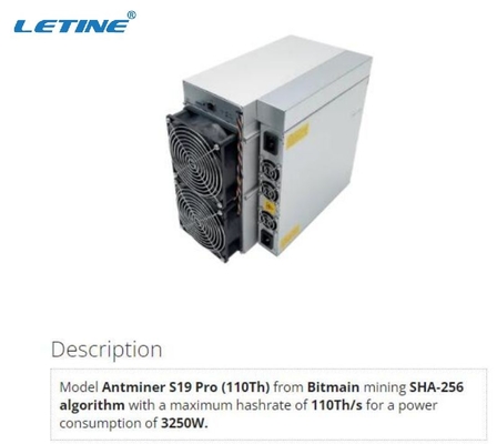 Bitmain BTC抗夫のBitcoin抗夫S19j Pro+ 122T SHA 256のアルゴリズムのブロック・チェーン抗夫3355W