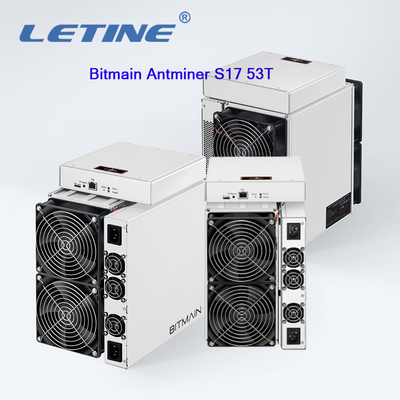 使用されたBitmain Antminer S17 53T 2385W BTCの採掘機S17 50T S17+ 73T 76T Asic抗夫