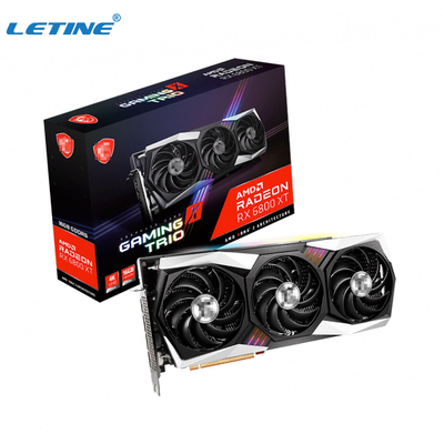 グラフィックス・カードAMD Radeon Rx 6800のxt 16Gb 256はGpu鉱山の装備のための69Mh/s ETHのhashrateのRx 6900xt 6700xtのビデオ カードをかんだ