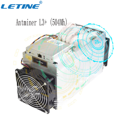 Bitmain Antminer L3+ 504Mhの採掘機のScrypt L3++ L3+ Asic抗夫
