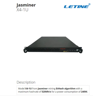 ETHの採掘機のJas抗夫1200W 520Mh/S X4-1U