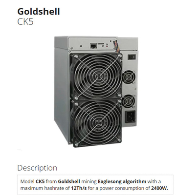 KD5プロ24.5T 3000W Cryptocurrencyの採掘機のGoldshell KDA Asic抗夫