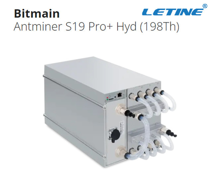 5445W J0-10 Asic抗夫のAntminer 198Th S19 Pro+ Hydは水冷を