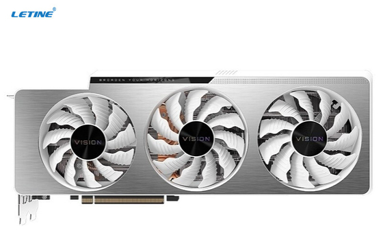 Geforce RTX 3080の賭博のグラフィックス・カードLHR 10GB GDDR6X 1650MHz版