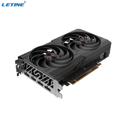 非LHR GPU抗夫のビデオ カードのサファイアのRadeon RX 6600 8G GDDR6 256bitのグラフィックス・カード
