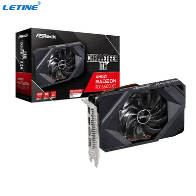 鉱山のAsrock Radeon RX 6600 XTの挑戦者ITX 8GB卓上コンピュータのグラフィックス・カードのためのGDDR6グラフィックス・カード
