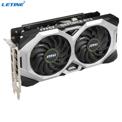 1650MHz賭博のグラフィックス・カードMSI GeForce RTX 2060 VENTUS XS C 6G